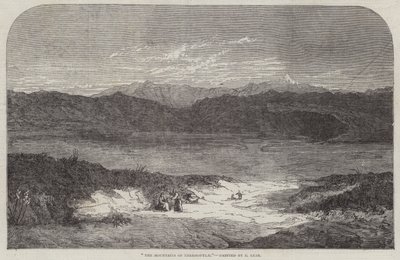 The Mountains of Thermopylae by Edward Lear